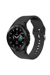 Ünicell Silikon 20-40-42-44-45-46 mm Yetişkin Akıllı Saat Kordonu Siyah