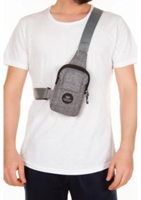 Newish Polo Keten Telefon Bölmeli Bel Ve Çapraz Kadın Sırt Çantası