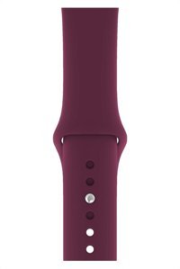 Fibaks 3-4-5-6-7-8-Se Silikon 38-40-41mm Yetişkin Akıllı Saat Kordonu Mor