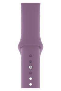 W Wopiece 2-3-4-5-6-7-8-Se Silikon 38-40-41 mm Yetişkin Akıllı Saat Kordonu Mor