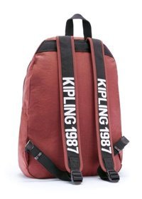 Kipling Kiryas Orta Boy Bordo Maroon Black Bordo Kadın Sırt Çantası