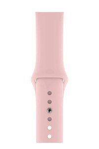 W Wopiece 2-3-4-5-6-7-8-Se Silikon 42-44-45 mm Yetişkin Akıllı Saat Kordonu Pembe