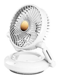 Milageto 2'si 1 Ve Asılı Fan Mini Beyaz Sessiz Masaüstü Vantilatör