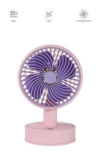 Megamus F-08 Mini Sessiz Masaüstü Vantilatör