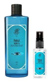Rebul Aqua Cam Şişe Kolonya 270 ml + 50 ml
