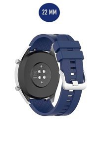 Conocer Gt3-Se-Gt3 Pro-Gt2 Pro-Mi Watch S1 Silikon Yetişkin Akıllı Saat Kordonu Lacivert