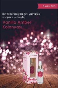 Mouvement Amber - Vanilya Cam Şişe Sprey Kolonya 100 ml