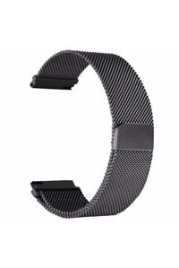 Nezih Case Watch Fit 2 Silikon 46 mm Yetişkin Akıllı Saat Kordonu Kırmızı