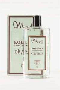 Meselli Okyanus Cam Şişe Kolonya 200 ml