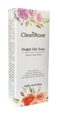 Clean Rose Doğal Gül Suyu 250 ml