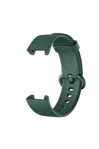 Fibaks Mi Watch Lite Silikon Yetişkin Akıllı Saat Kordonu Yeşil