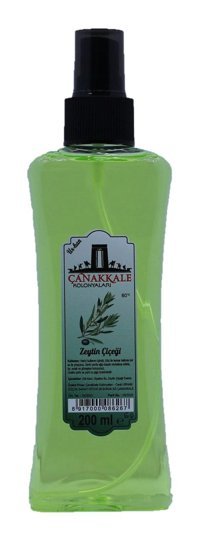 Çanakkale Kolonyaları Zeytin Çiçeği Sprey Kolonya 200 ml