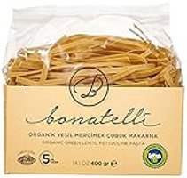 Bonatelli Yeşil Mercimek Çubuk Makarna 400 gr