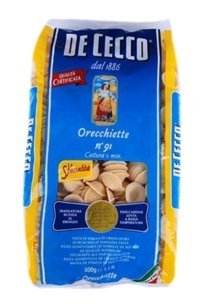 De Cecco Orecchiette Yuvarlak Makarna 500 gr
