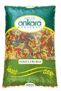 Nuh'un Ankara Sebzeli Burgu Makarna 5 kg