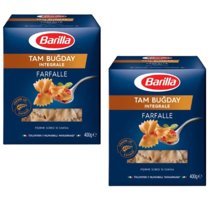 Barilla Tam Buğday Kelebek Makarna 2x400 gr