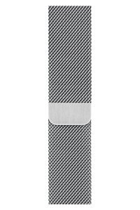 W Wopiece 1-2-3-4-5-6-7-Se Metal 42-44-45 mm Yetişkin Akıllı Saat Kordonu Gümüş