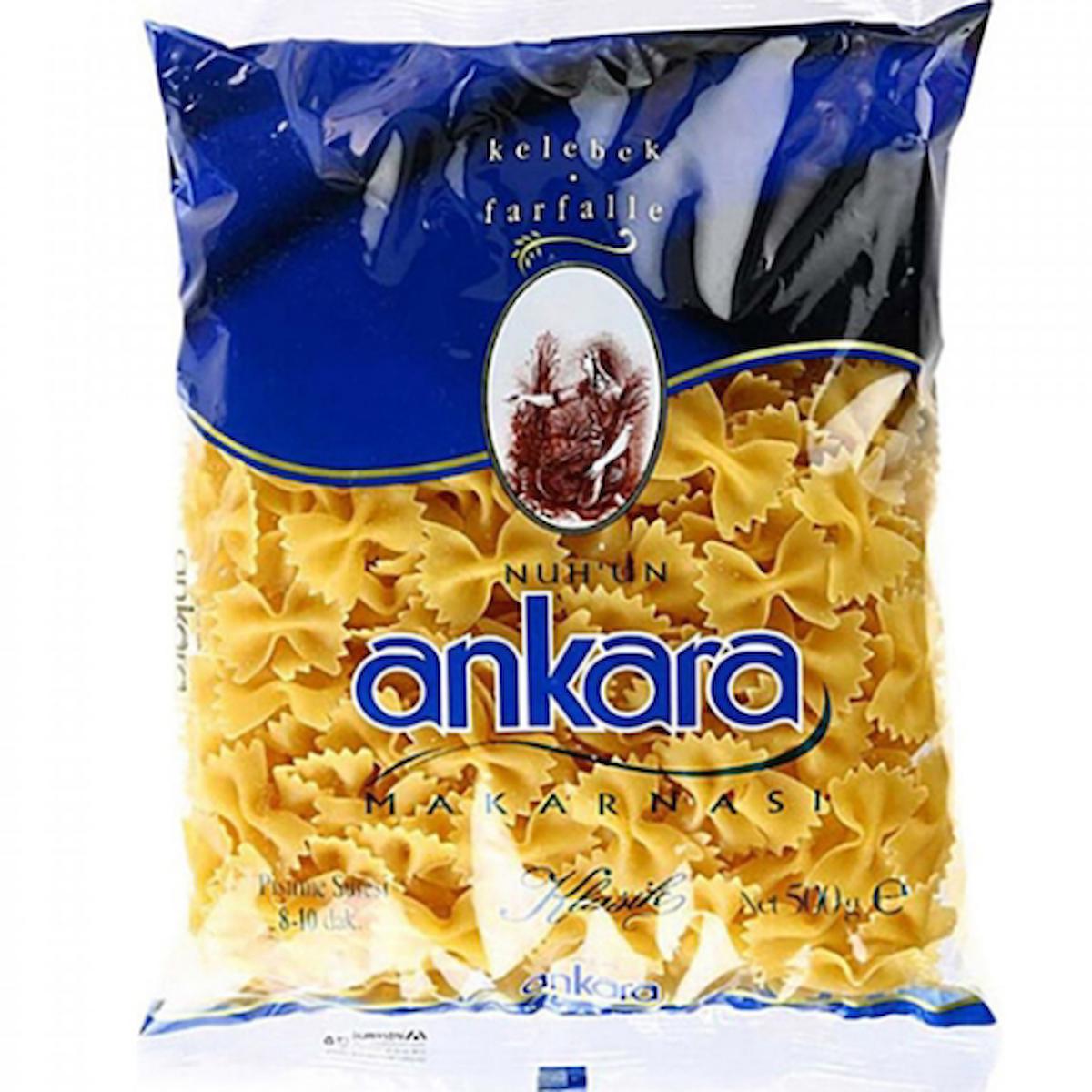 Nuh'un Ankara Kelebek Makarna 24x500 gr
