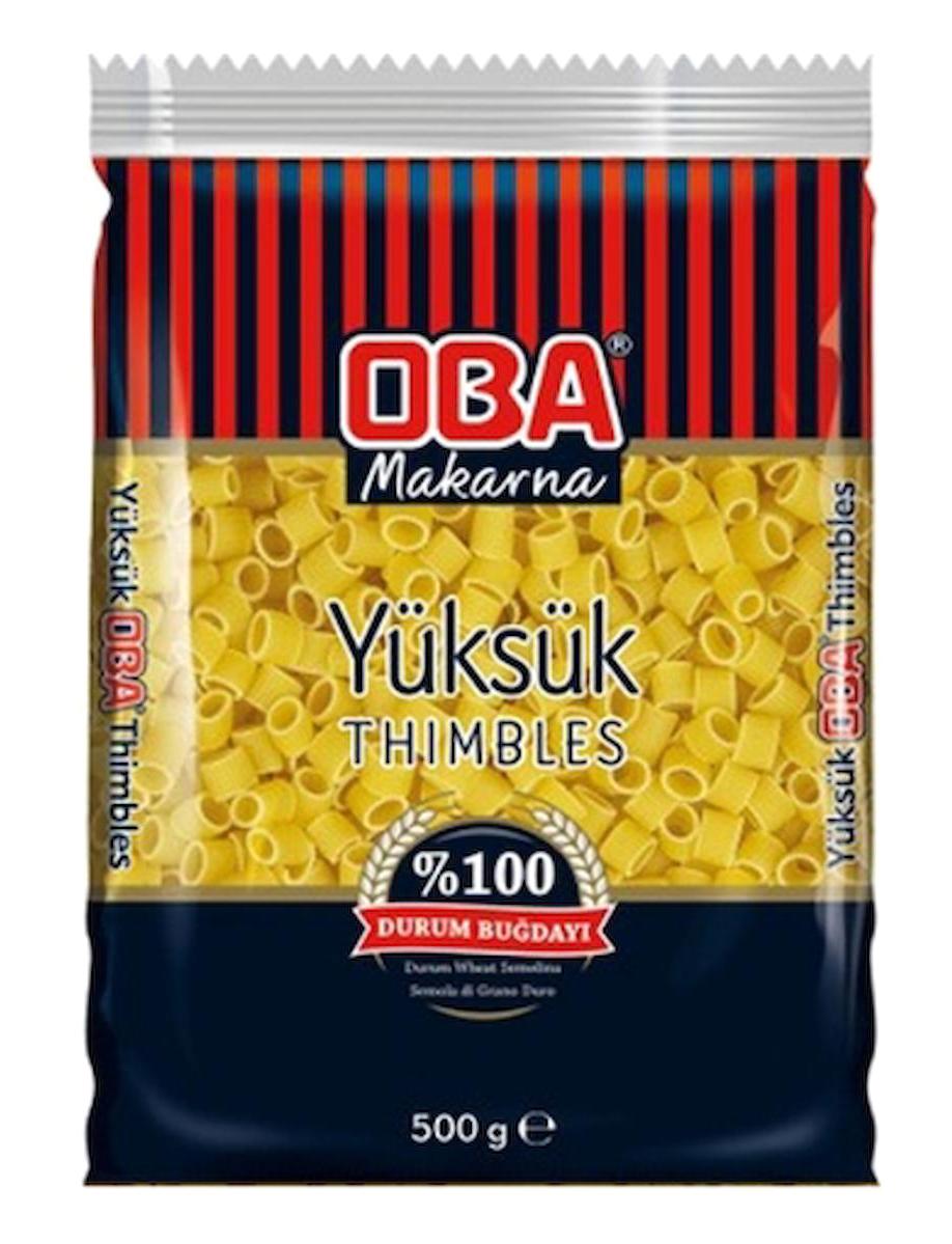Oba Yüksük Makarna 4x500 gr