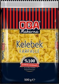 Oba Kelebek Makarna 24x500 gr
