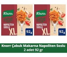 Knorr Napoliten Burgu Makarna 2x92 gr