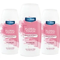 Deep Fresh Hibiskus Duş Jeli 3x400 ml
