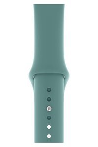 W Wopiece 2-3-4-5-6-7-Se Silikon 38-40-41 mm Yetişkin Akıllı Saat Kordonu Yeşil