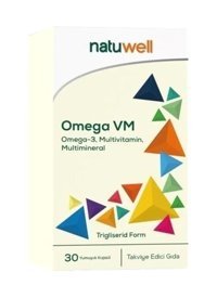 Natuwell Omega VM Yetişkin 30 Adet