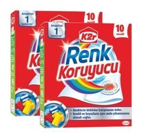K2r Renk Koruyucu Mendil Leke Çıkarıcı 2 x 10 Adet