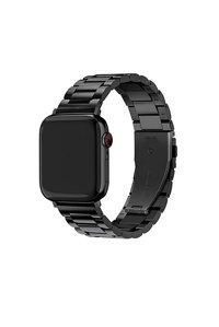 Nezih Case 2-3-4-5-6-7-8-Se-Ultra Metal 42-44-45-49 mm Yetişkin Akıllı Saat Kordonu Siyah