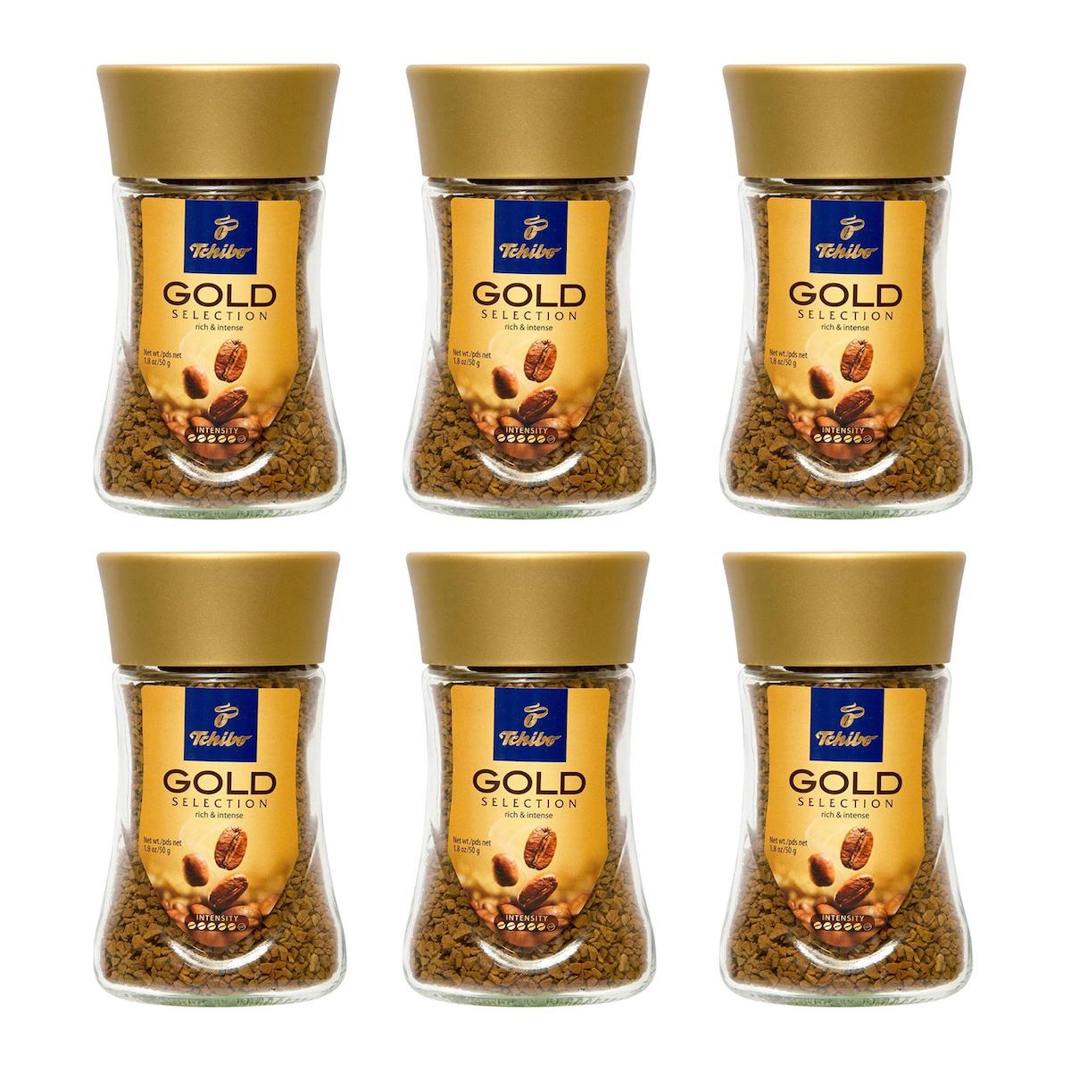 Tchibo Gold Selection Kavanoz Granül Kahve 6x50 gr