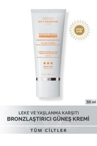 Institut Esthederm Photo Regul 50 Faktör Lekeli Ciltler İçin Leke Karşıtı Yaşlanma Karşıtı Boyun-Yüz Güneş Kremi 50 ml