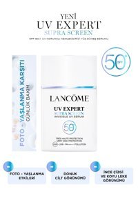 Lancome Renksiz 50 Faktör Tüm Ciltler İçin Leke Karşıtı Nemlendirici Yaşlanma Karşıtı Suya Dayanıklı Yüz Güneş Kremi 50 ml