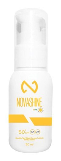 Novashine 50 Faktör İçin Çocuk Güneş Losyonu 50 ml