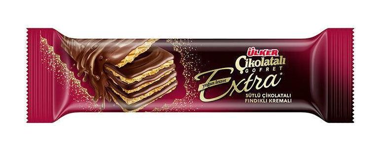 Ülker Extra Sütlü Çikolatalı Gofret 45 gr