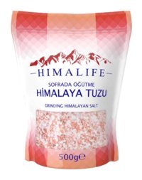 Himalife Sofradan Öğütme Kaya Himalaya Tuz Paket 500 gr
