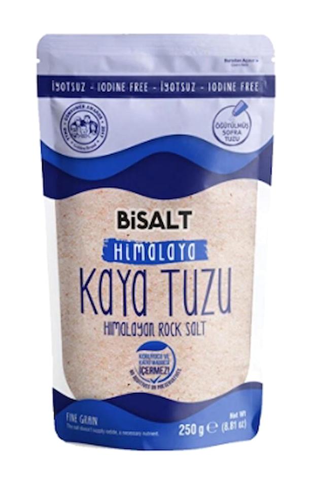 Bisalt İnce İyotlu Kaya Himalaya Tuz Paket 250 gr