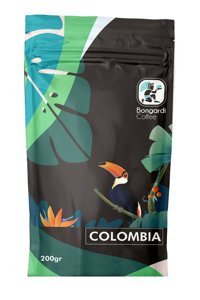 Bongardi Coffee Sade Aromalı Kolombiya Arabica Çekirdek Filtre Kahve 200 gr