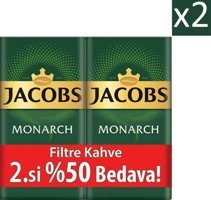 Jacobs Monarch Sade Aromalı Arabica Öğütülmüş Filtre Kahve 2 kg