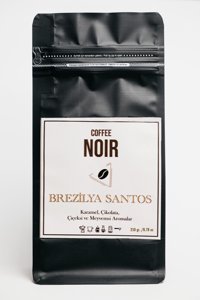 Coffeenoir Karamel Aromalı Brezilya Arabica Robusta Çekirdek Filtre Kahve 250 gr