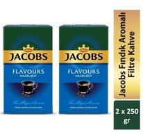 Jacobs Flavours Fındık Aromalı Arabica Öğütülmüş Filtre Kahve 500 gr