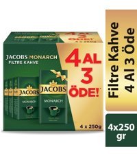 Jacobs Monarch Sade Aromalı Arabica Öğütülmüş Filtre Kahve 1 kg
