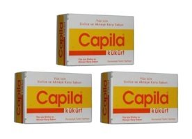Capila Kükürt Katı Sabun 3x90 gr