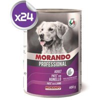Morando Professıonal Kuzu Yaş Köpek Maması 24 x 400 gr 24'lü