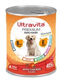 Ultravita Tavuklu Kıyılmış Yaş Köpek Maması 415 gr Tekli