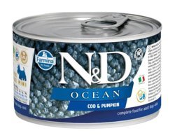 N&d Konserve Balık - Balkabaklı Yaş Köpek Maması 140 gr Tekli