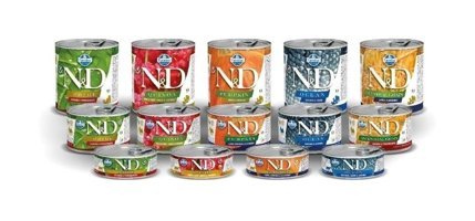 N&d Karışık Yaş Köpek Maması 12 x 140 gr 12'li