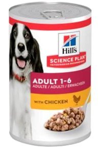 Hill's Tavuklu Yaş Köpek Maması 6 x 370 gr 6'lı