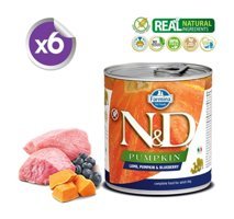 N&d Balkabaklı - Kuzu Kıyılmış Yaş Köpek Maması 285 gr 6'lı