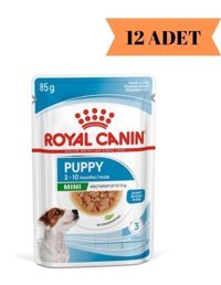 Royal Canin Puppy Mini Gravy Tavuklu Yaş Köpek Maması 12 x 85 gr 12'li